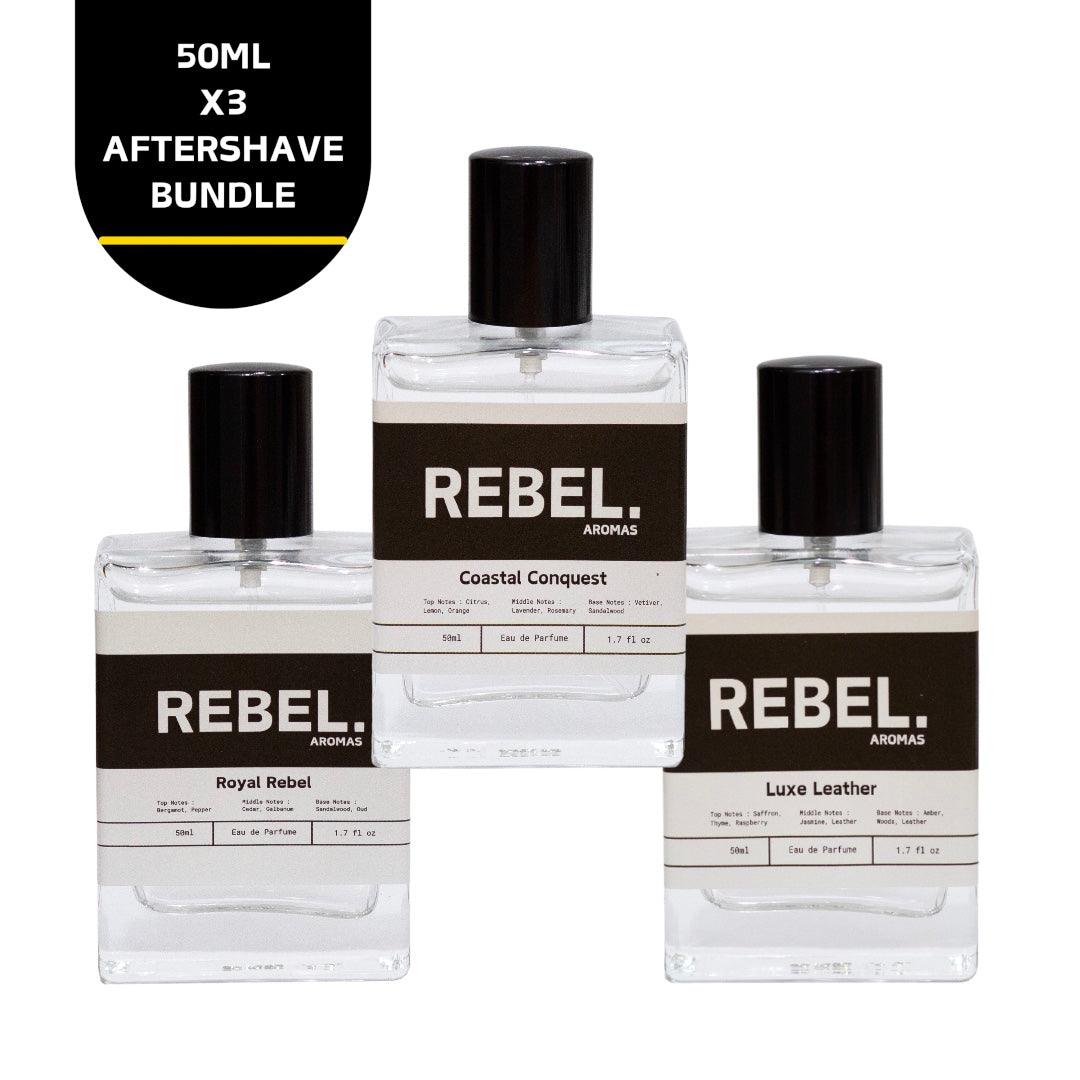 50ml x3 Mens Bundle - Rebel Aromas