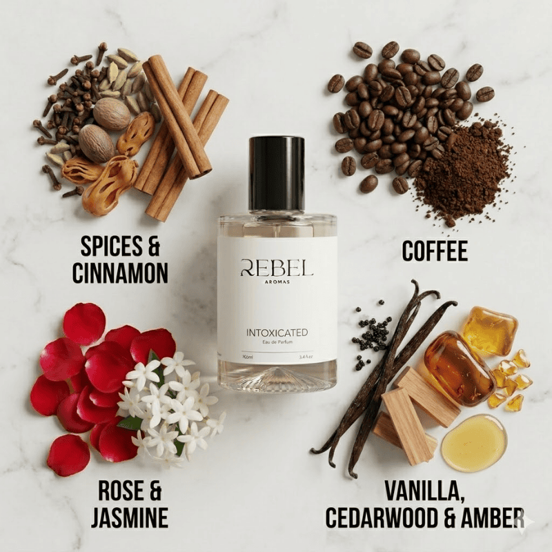 Intoxicated inspired fragrance 