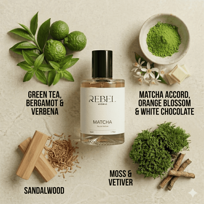 matcha inspired fragrance 