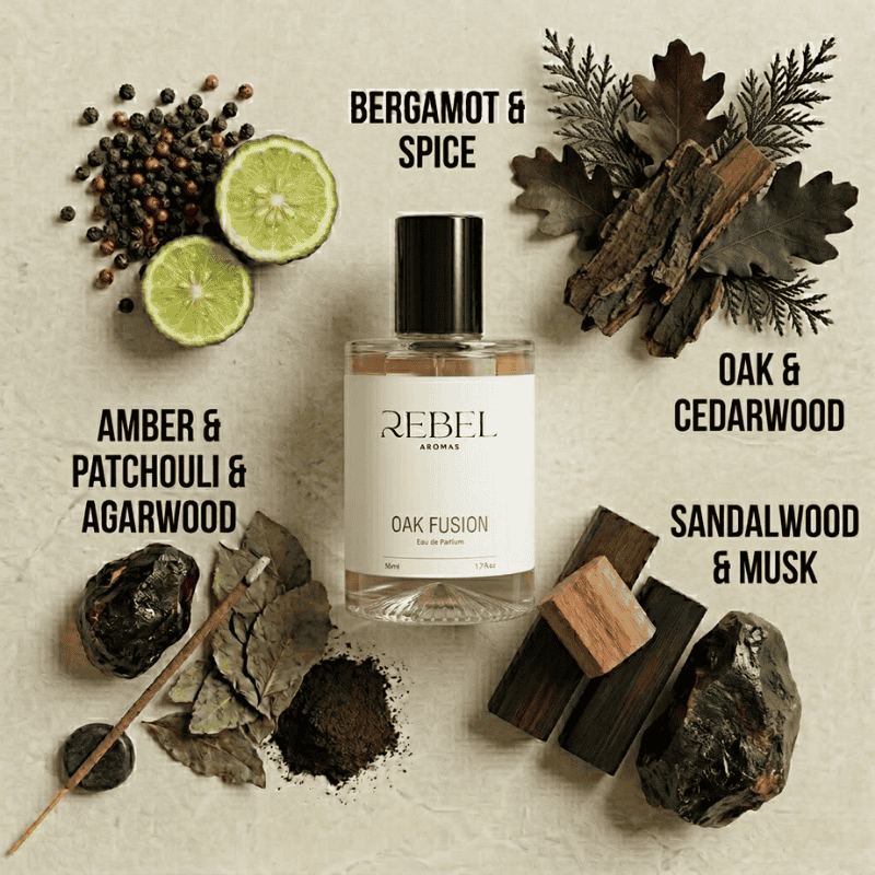 Oak fusion inspired fragrance