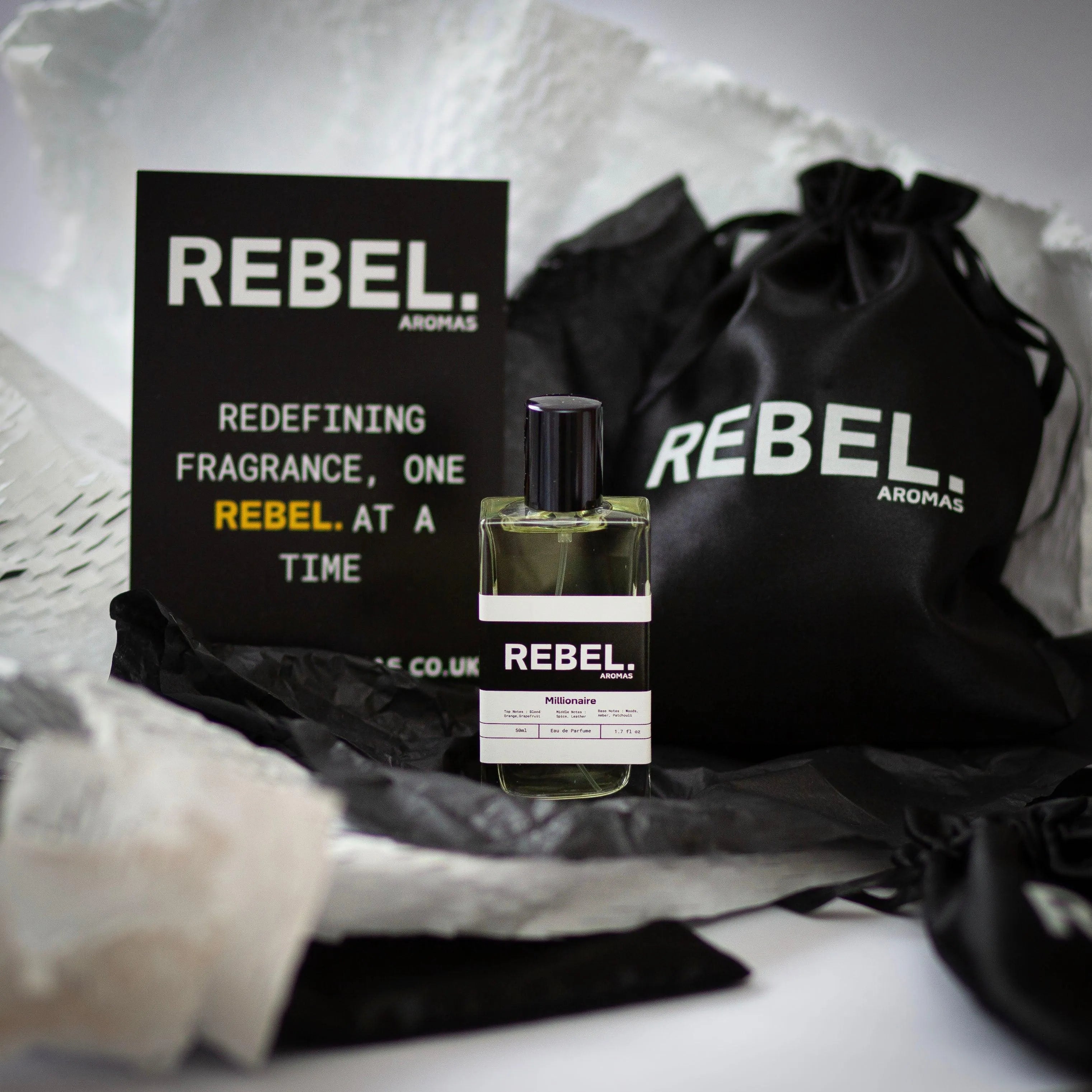 Satin Gift Bag - Rebel Aromas