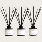3 x Designer-Inspired Reed Diffuser Bundle - Black Modern Diffusers